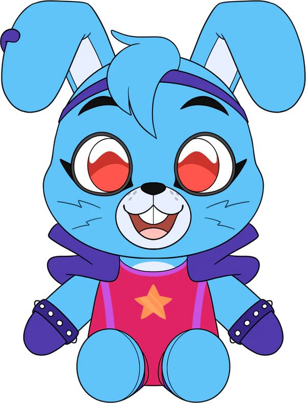 Ruined Glamrock Bonnie Plush