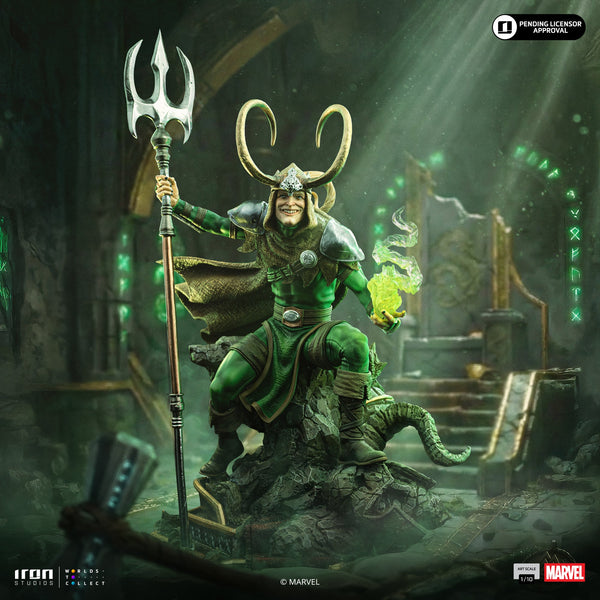 Loki Laufeyson Statue - Marvel Comics - Art Scale 1/10