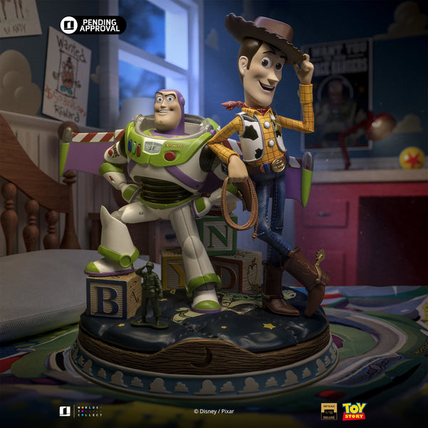 Buzz & Woody Statue - Toy Story - Deluxe Art Scale 1/10 - Disney Classics