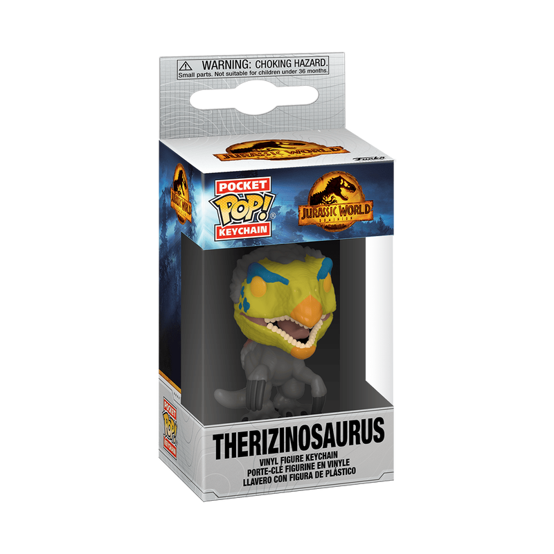 pop keychain therizinosaurus