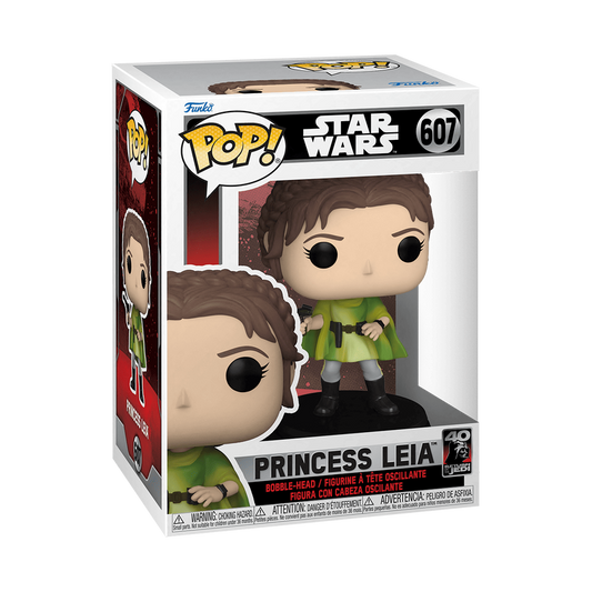 star wars 6 40eme anniversaire pop n 607 leia bh