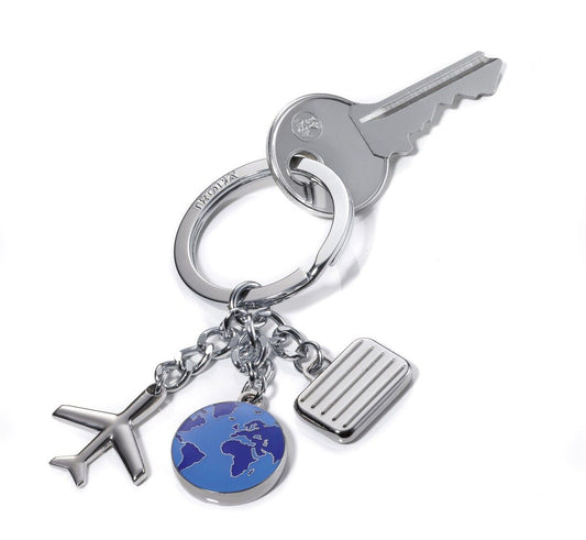 World traveler key ring