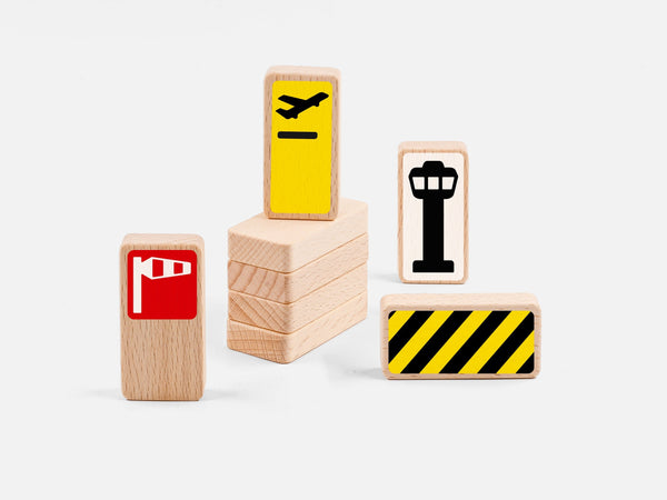 Waytoplay Roadblocks Airport Signs - panneaux d'aéroport