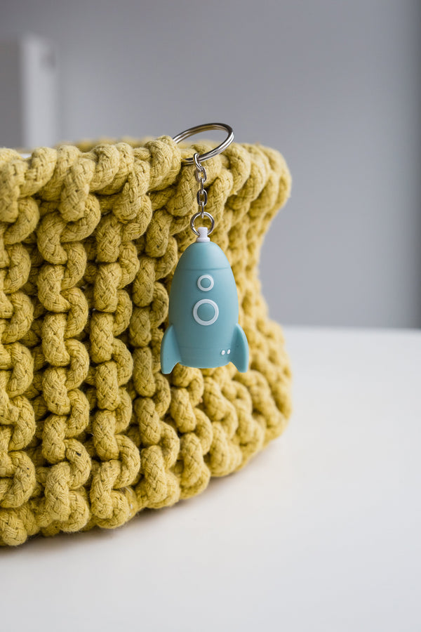 Rocket keychain