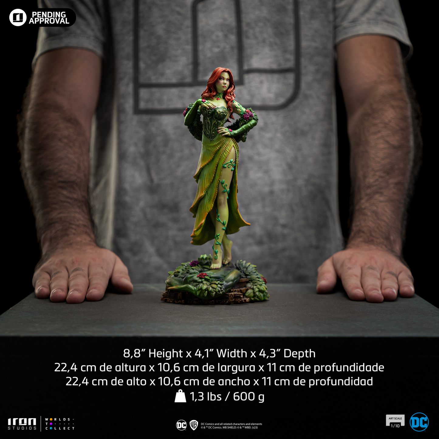 Poison Ivy Statue - Gotham City Sirens - Art Scale 1/10 - Iron Studios