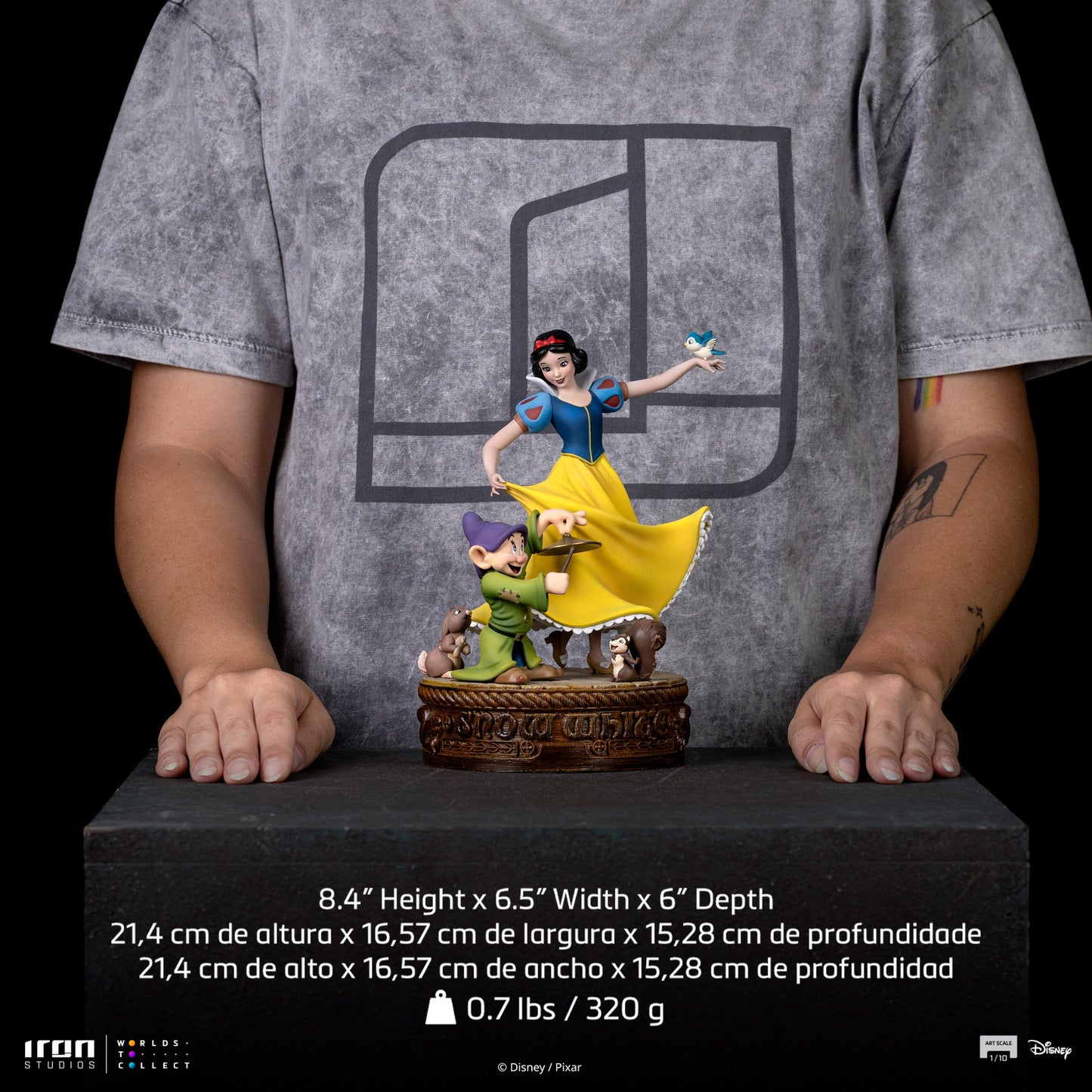 Pre-Order - Snow White Statue - Snow White and the Seven Dwarfs - Art Scale 1/10 - Iron Studios