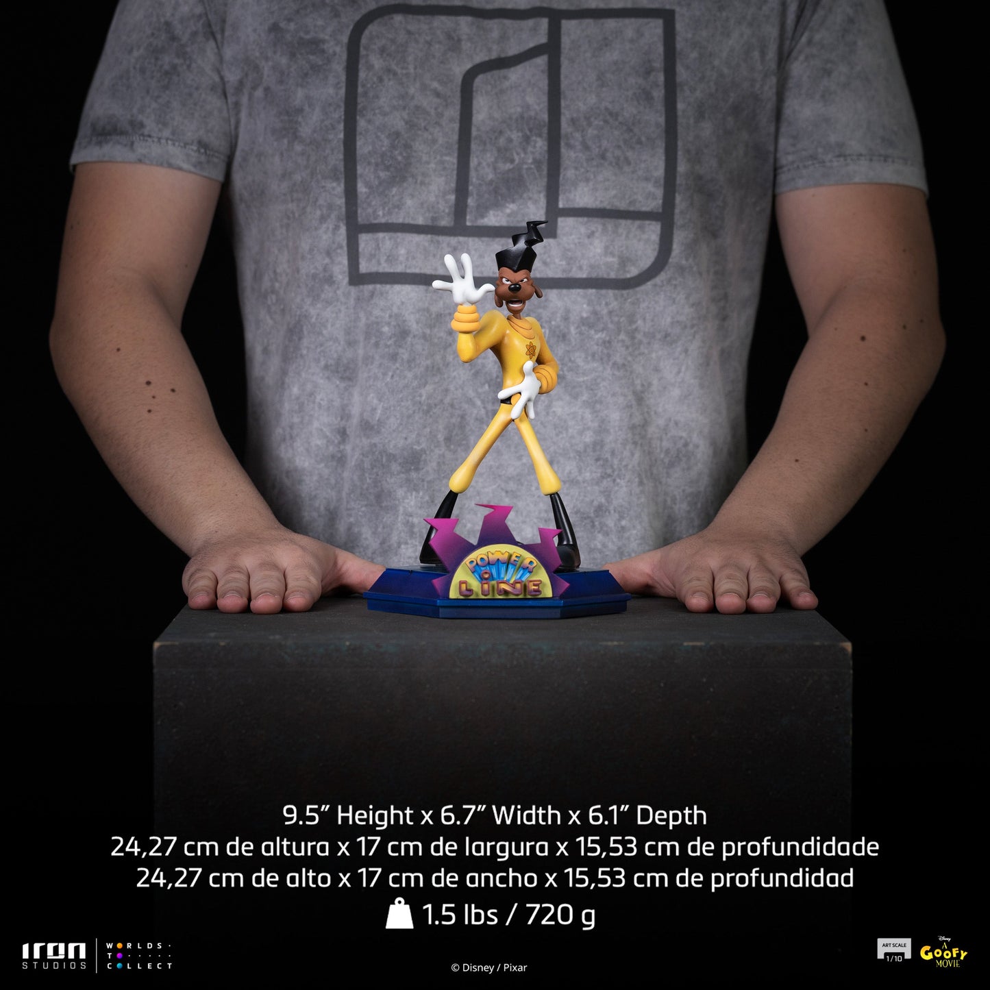 Powerline Statue - A Goofy Movie - Art Scale 1/10 - Iron Studios