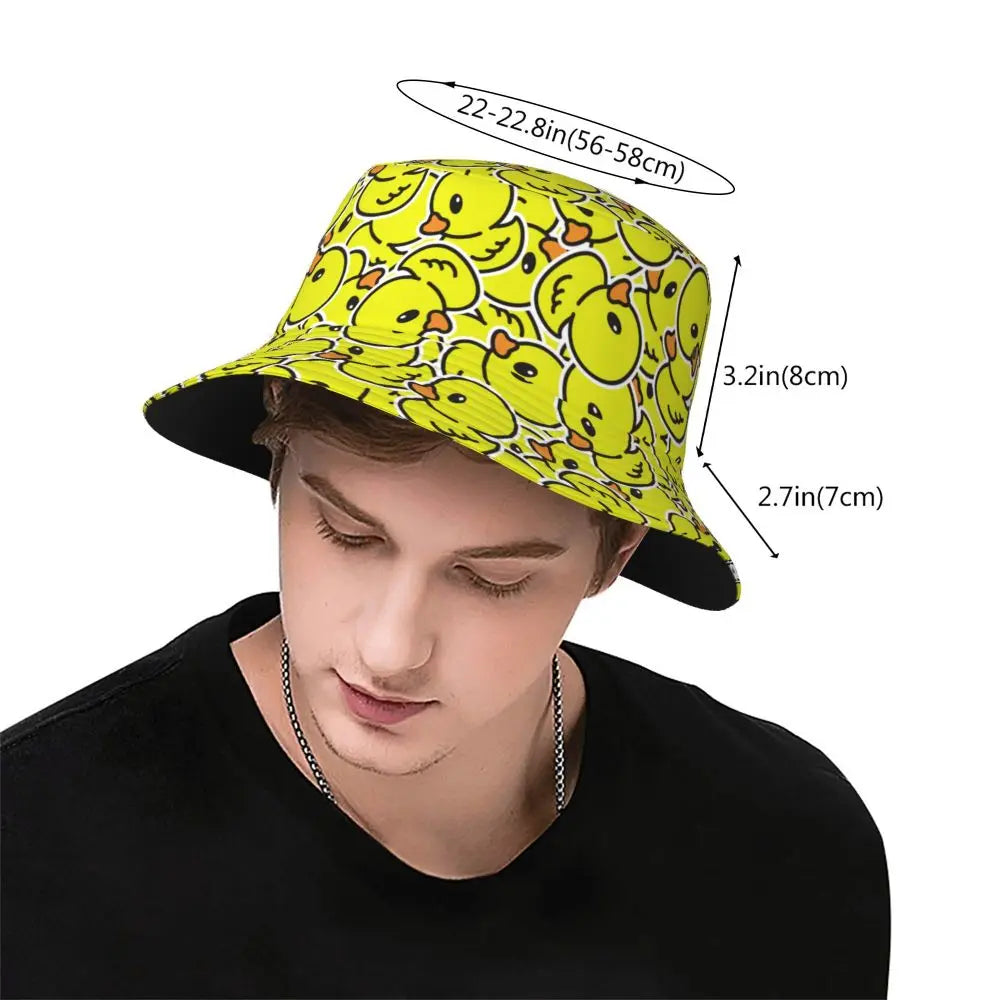 Yellow Duck Bucket Hat