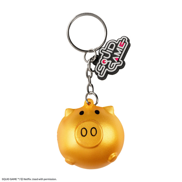 Squishy Piggy Bank Keychain