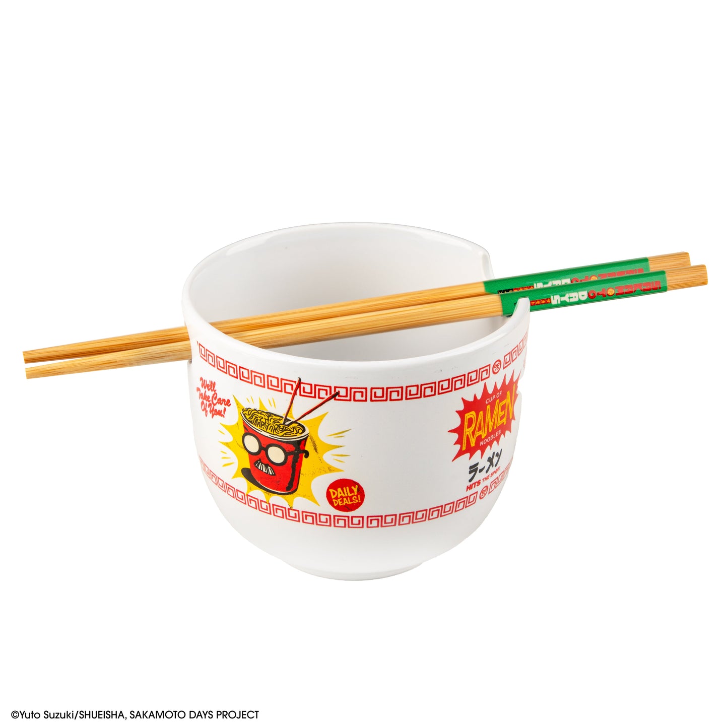 Ramen Bowl and Chopsticks at Sakamoto's
