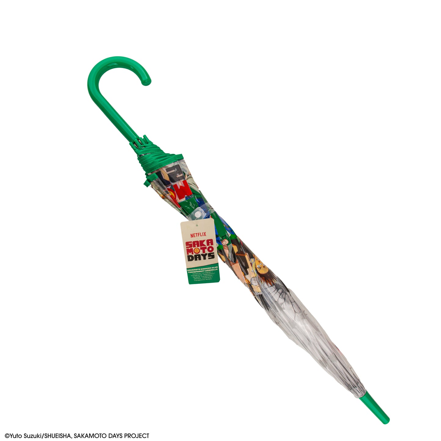 Sakamoto's Acolytes Clear Umbrella