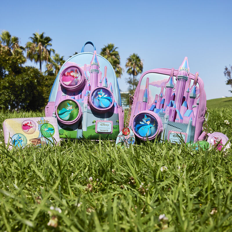 Mini Sac à Dos Belle au Bois Dormant - Vitrail Château