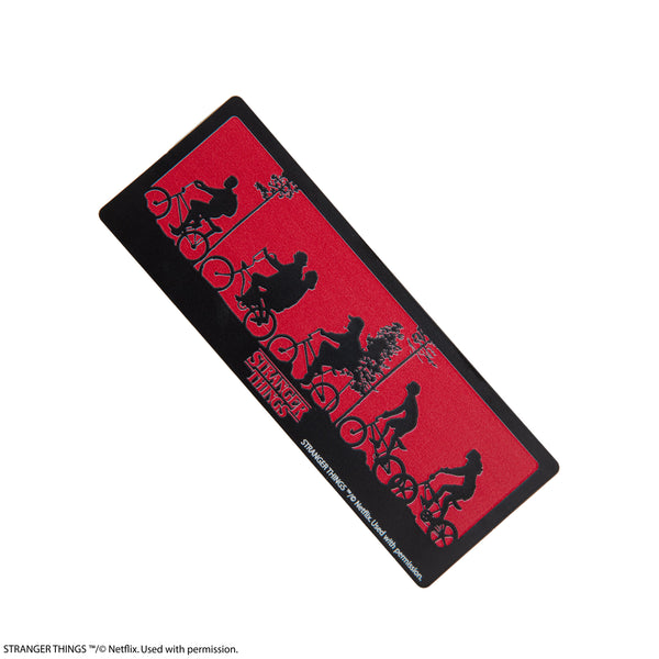 Silhouette metal bookmark