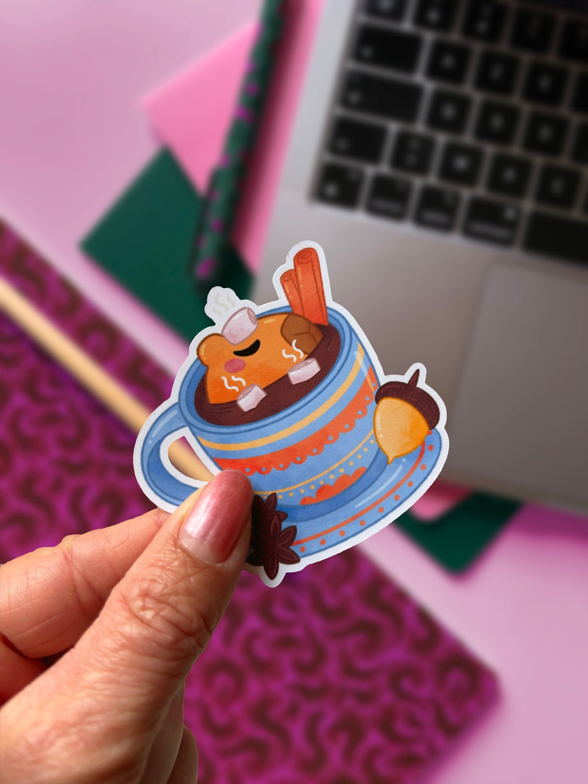 Cozy Time with Carlos | Sticker