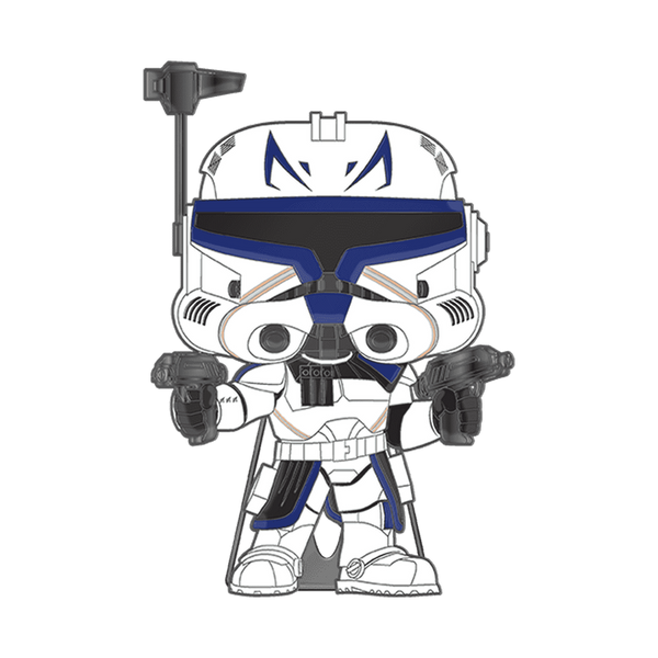 Funko Pop! Pin Captain Rex (Glow) – The Clone Wars
