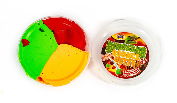 BOUNCY PUTTY FOR DINOSAURS