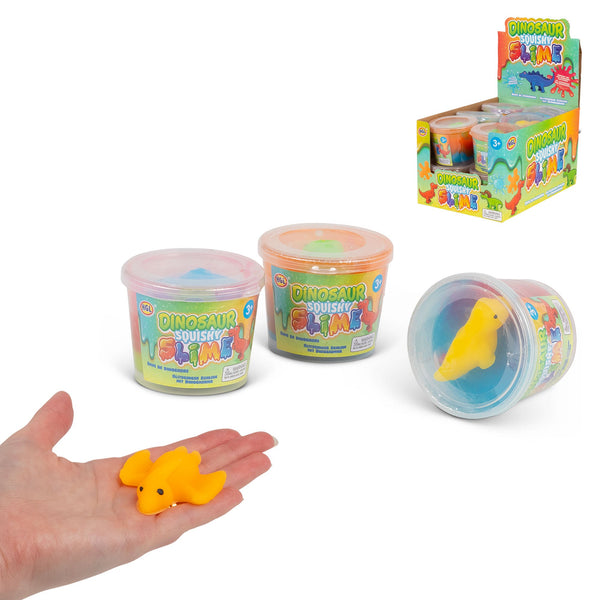 Slime gluant dinosaure