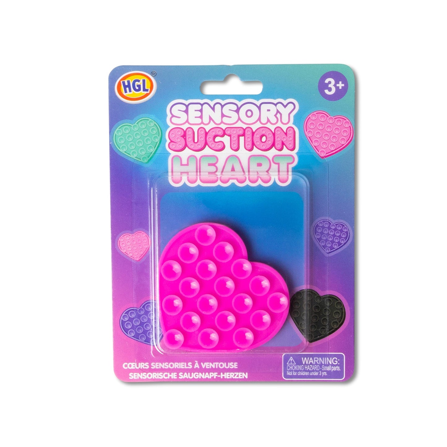 Heart-shaped phone suction cup