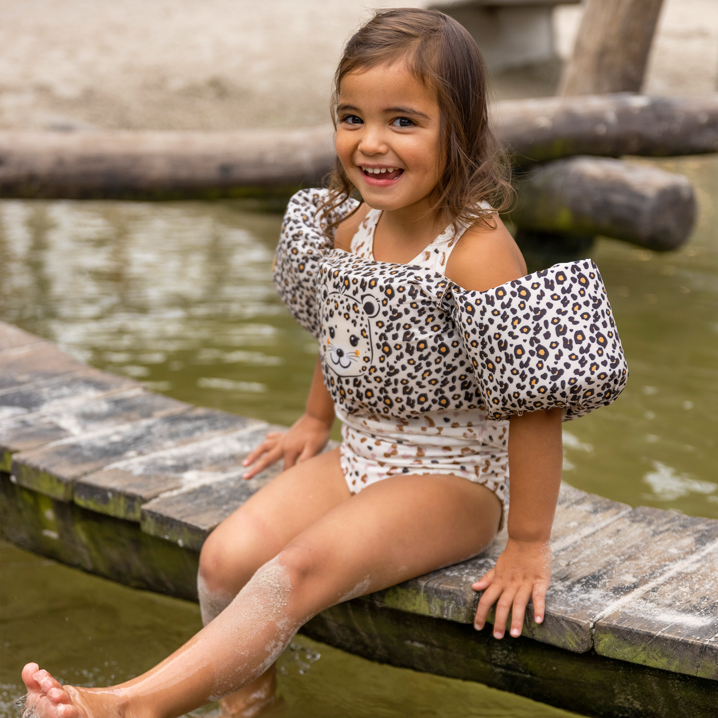 Puddle Jumper - Beige - Safari Chic - 2/6 Years
