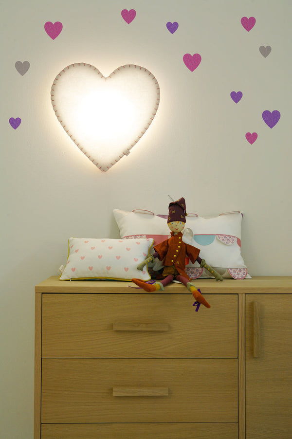 Soft light wall light