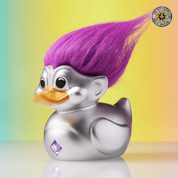 Canard Good Luck Trolls: Silver Troll TUBBZ (First Edition) - vue 1