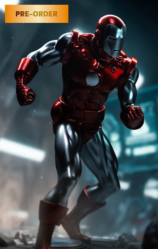 Iron Man Red & Chrome Statue - Marvel Comics - Art Scale 1/10 - Iron Studios