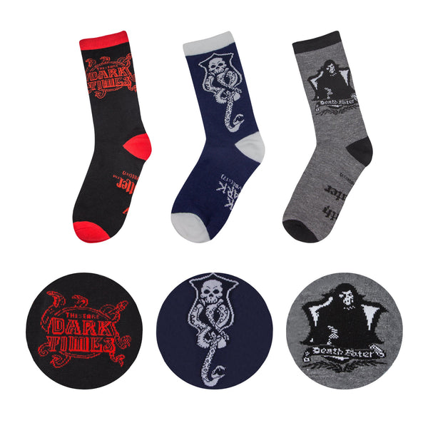*Set of 3 Pairs of Black Magic Deluxe Edition Socks