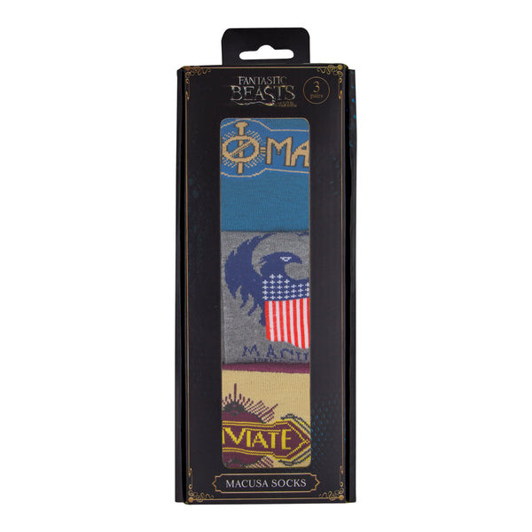 *Set of 3 Pairs of Deluxe Edition MACUSA Socks