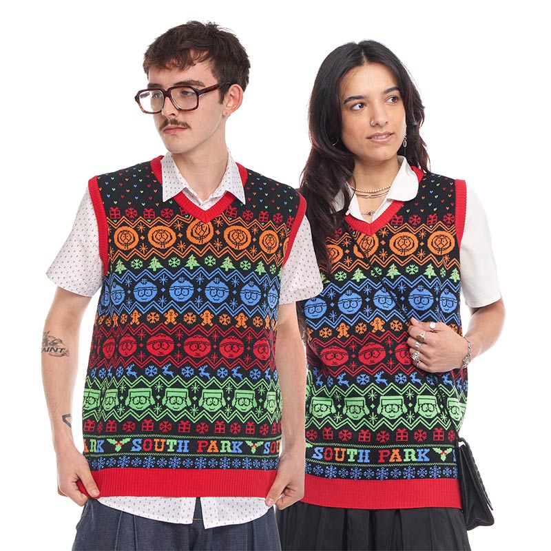South Park Knitted Christmas Tank Top