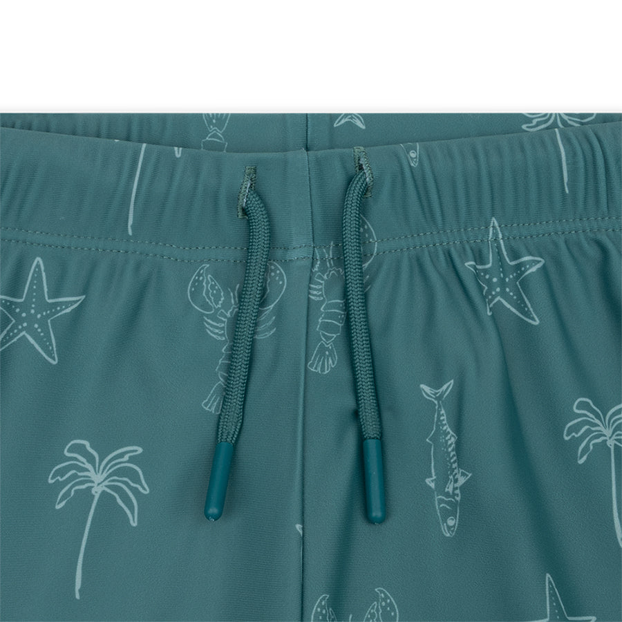 Swim Boxer - Green - Feeling Beachy