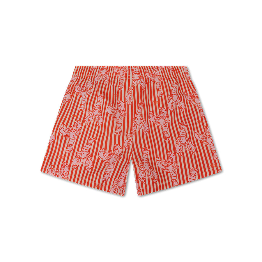 Girls' Swim Shorts - Pink - Pink Bay
