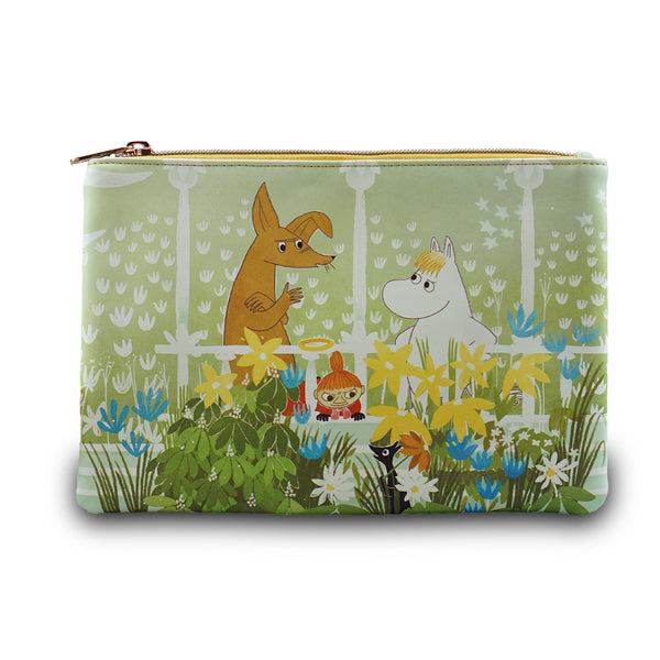 Moomin Balcony PU Pouch – 16 cm x 24 cm