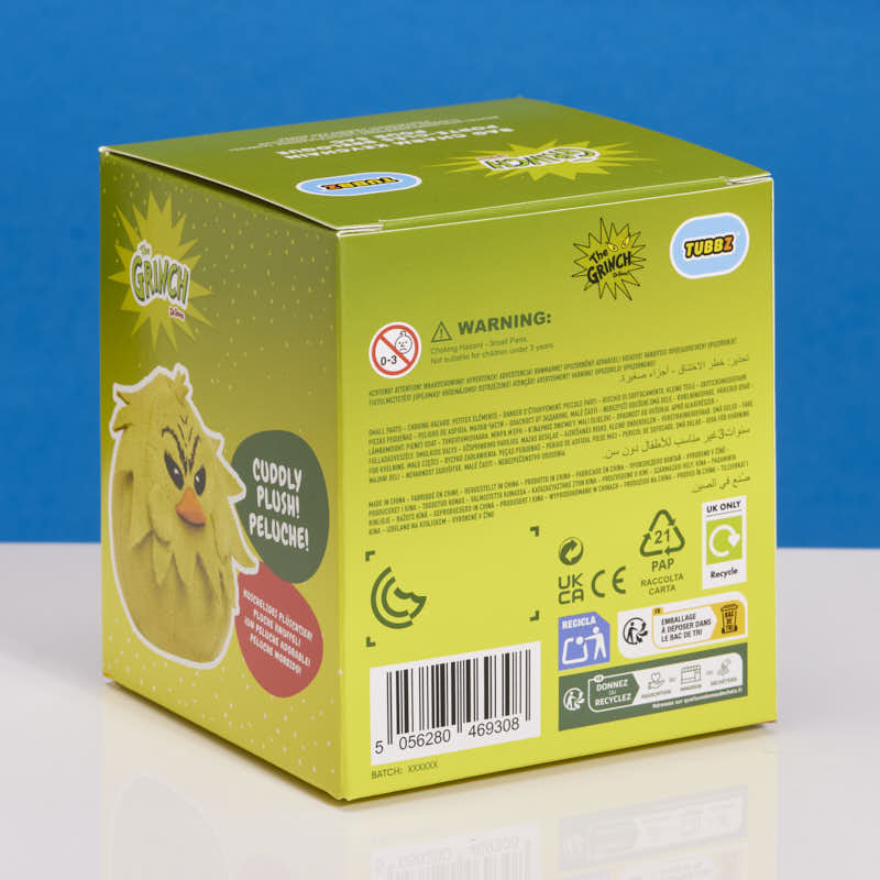 TUBBZ pluche sleutelhanger The Grinch : The Grinch - PRE-ORDER*