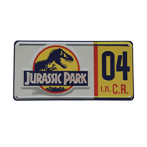 Jurassic Park License Plate - 04