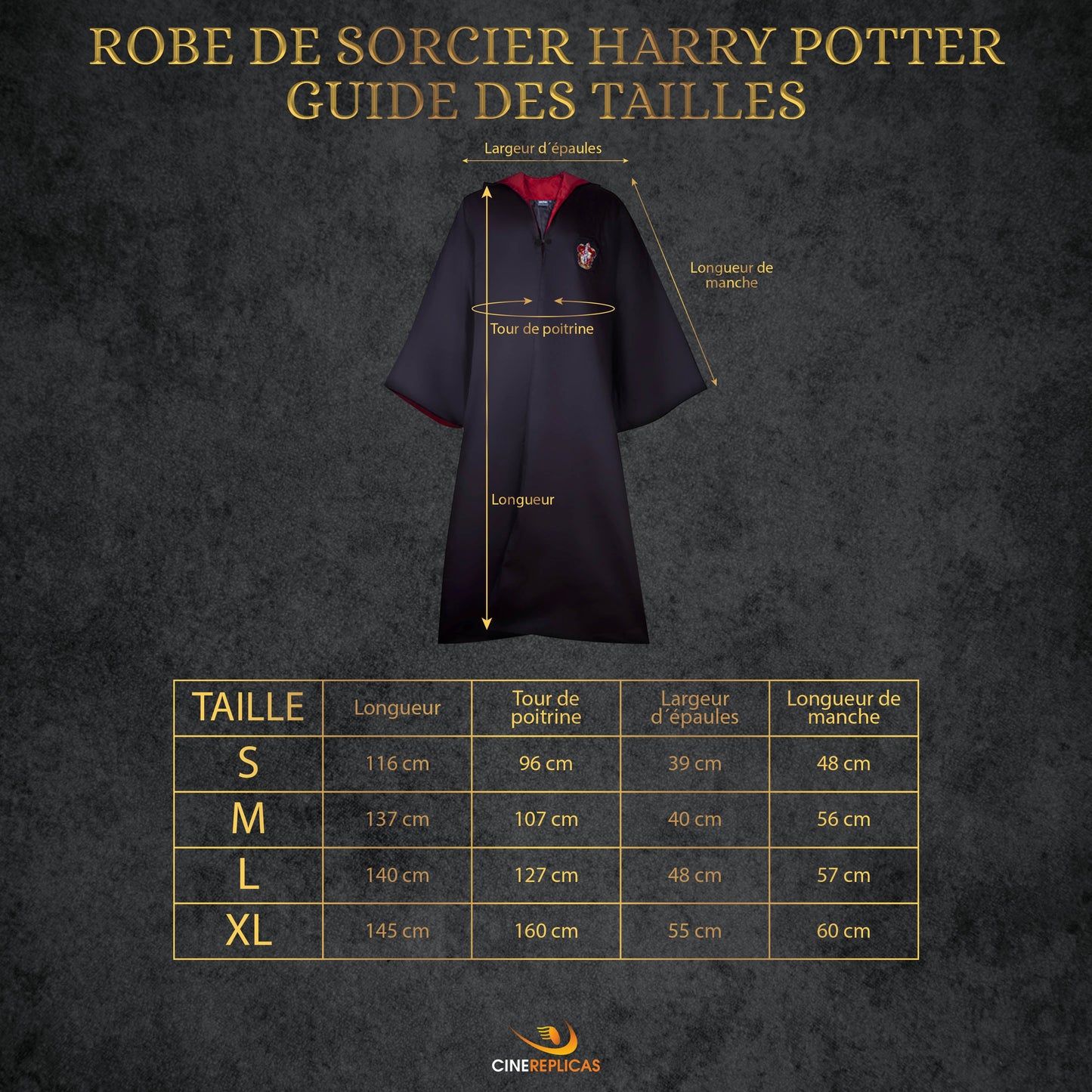 Complete Adult Gryffindor Outfit