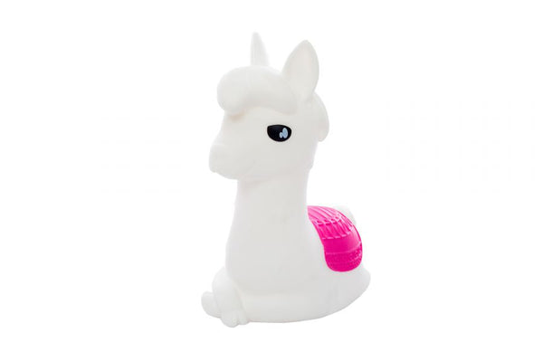 White alpaca night light