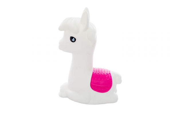 White alpaca night light