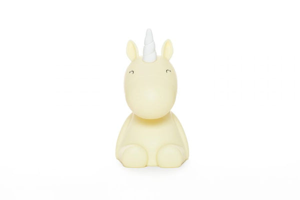 Yellow unicorn night light