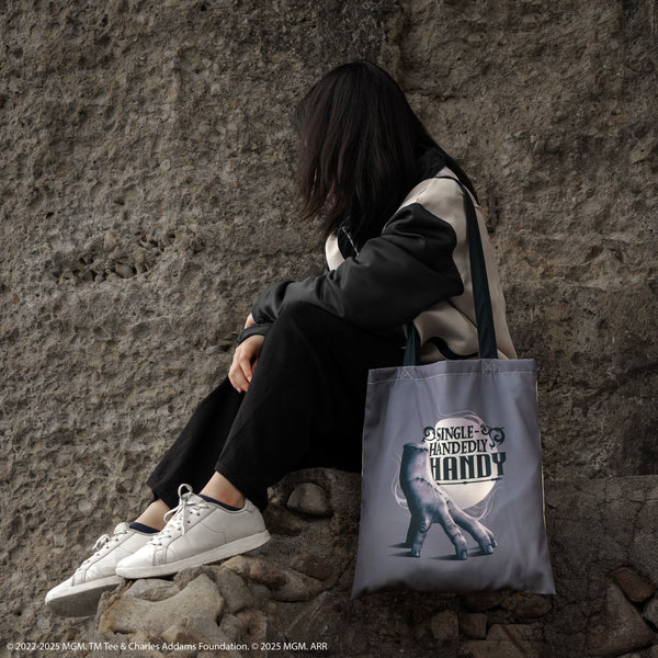 Wednesday and Thing Tote Bag