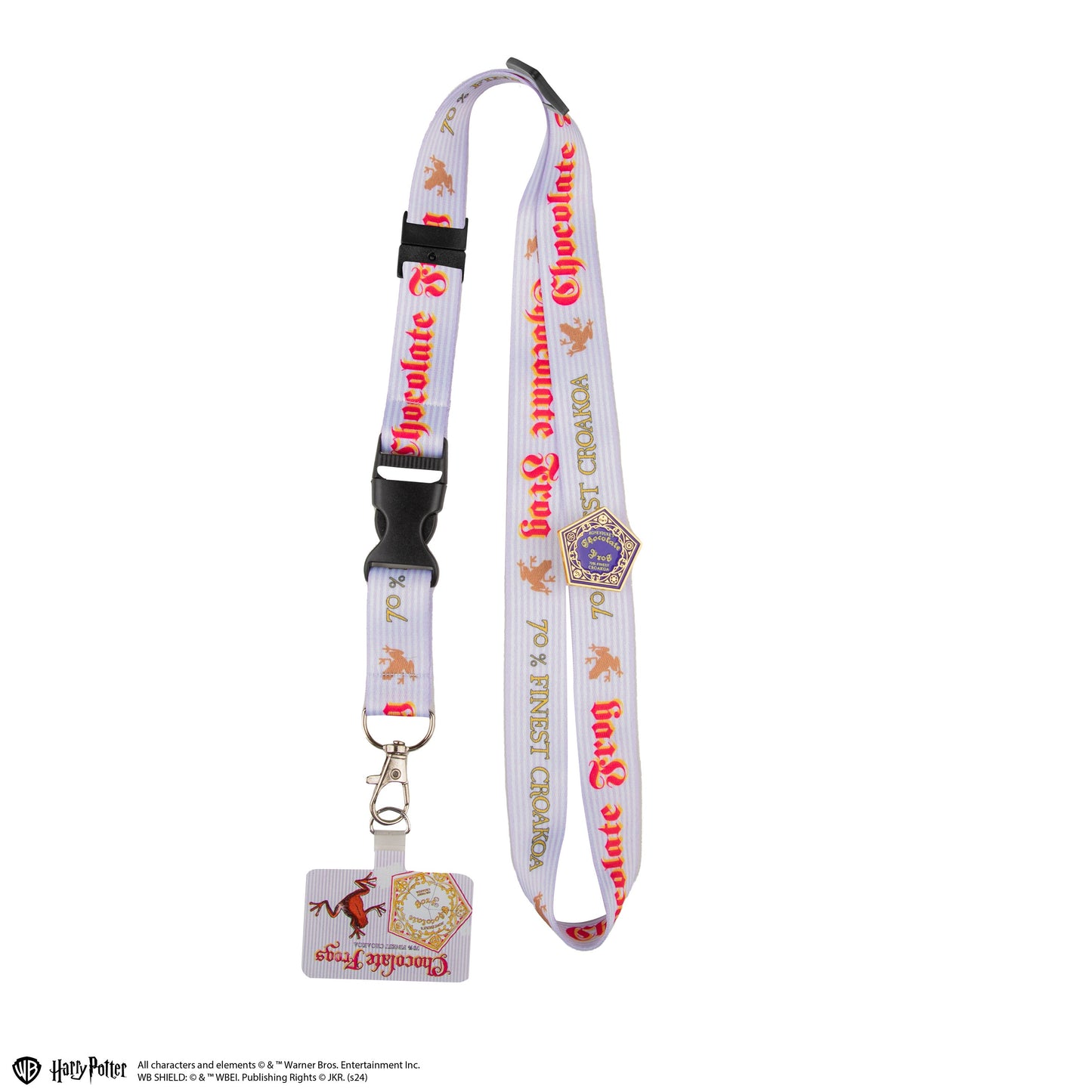 Christmas Capsule Neck Strap & Chocolate Frog Pin