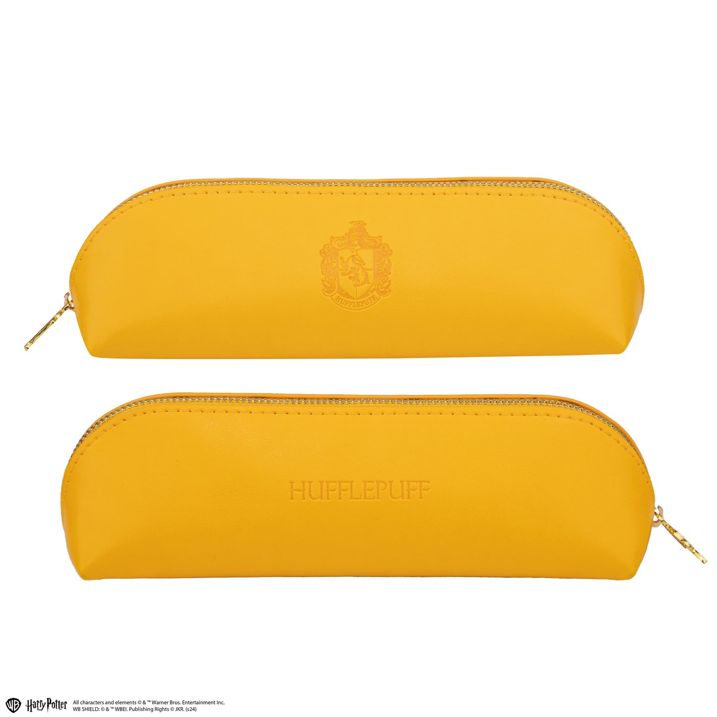 Hufflepuff faux leather pencil case