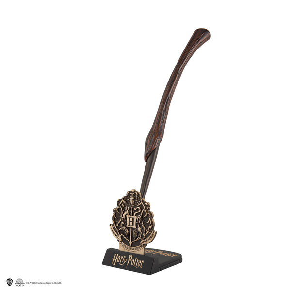 Stylo baguette avec socle & marque-page lenticulaire Bellatrix Lestrange