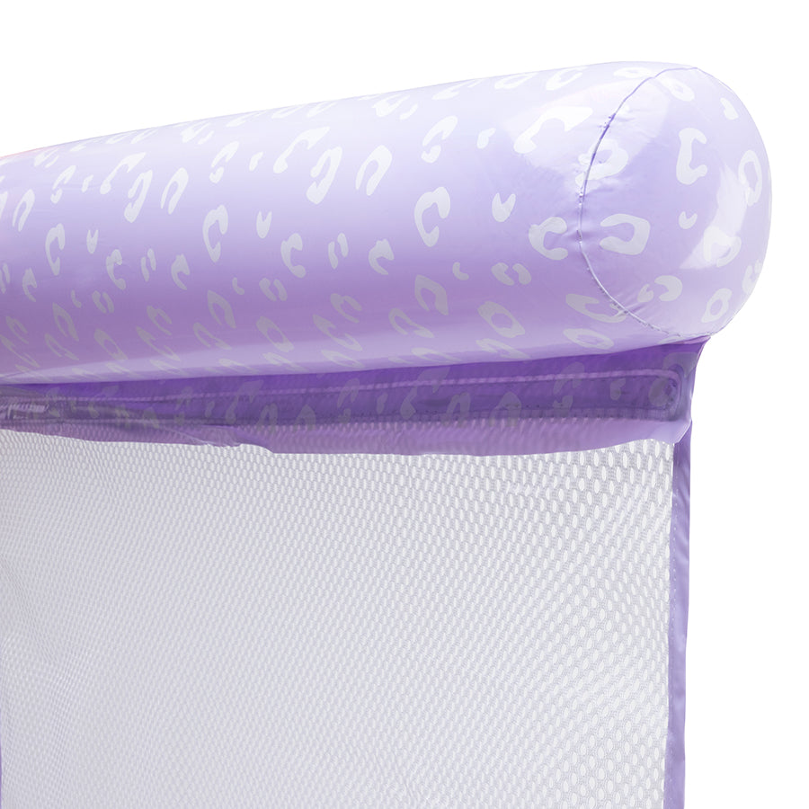 Water Hammock - Lilac - Leopard