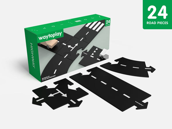 Waytoplay Highway - circuit flexible 24 pièces