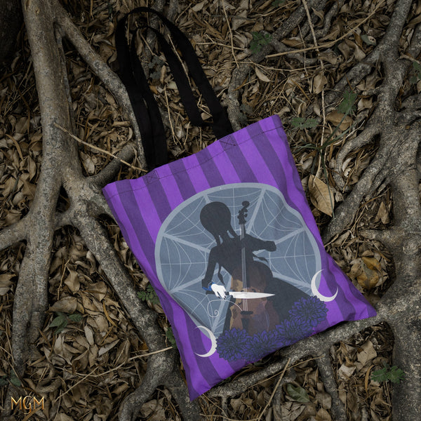 Wednesday and her Cello Tote Bag