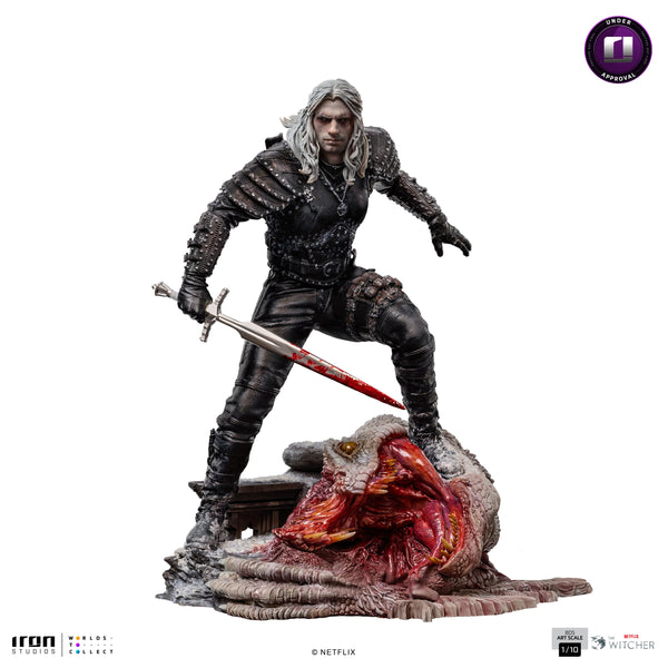 Geralt of Rivia Statue - The Witcher - BDS Art Scale 1/10