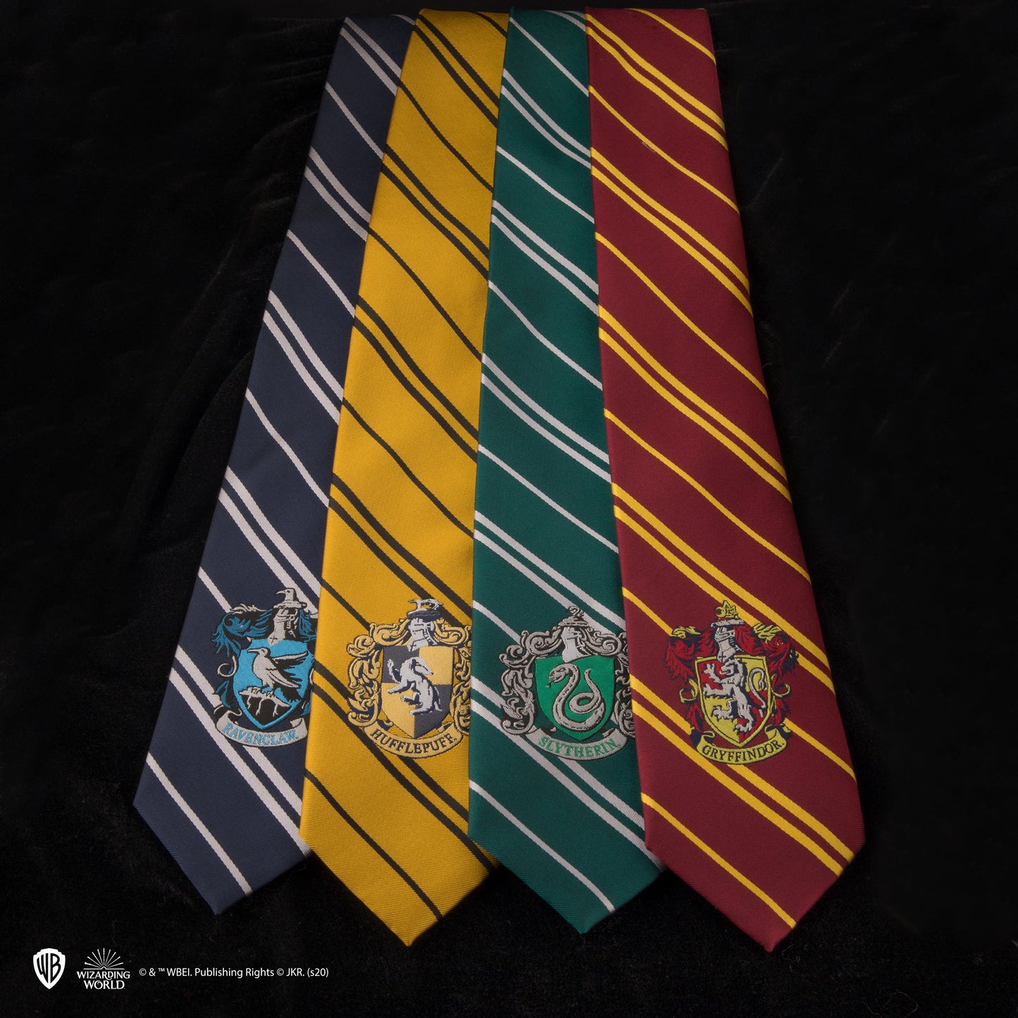 Slytherin Woven Crest Tie Adults