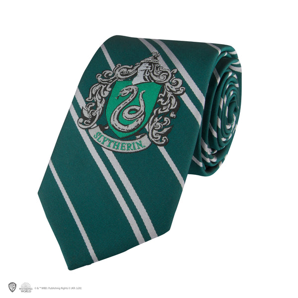 Slytherin Woven Crest Tie Adults
