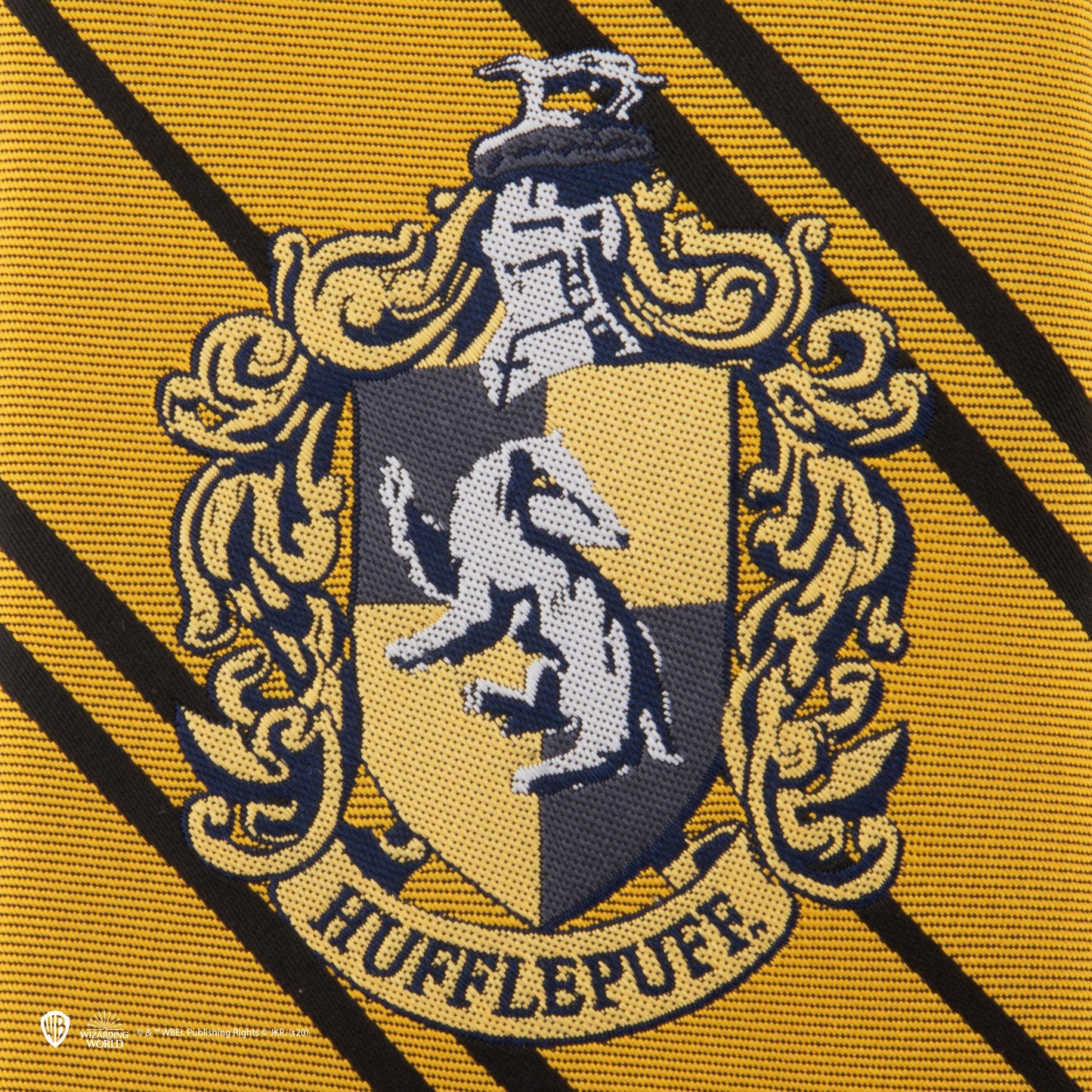 Hufflepuff Woven Crest Tie Kids