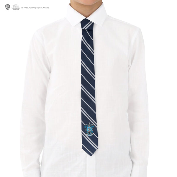 Ravenclaw Woven Crest Tie Kids